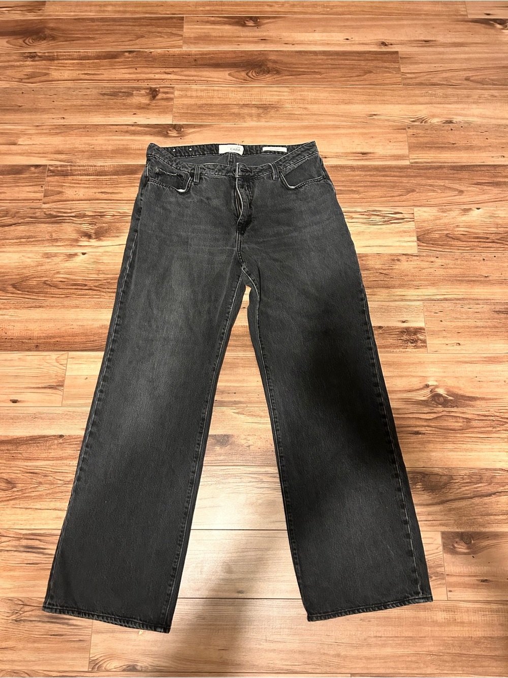 Dynamite Black Wide Leg Jeans